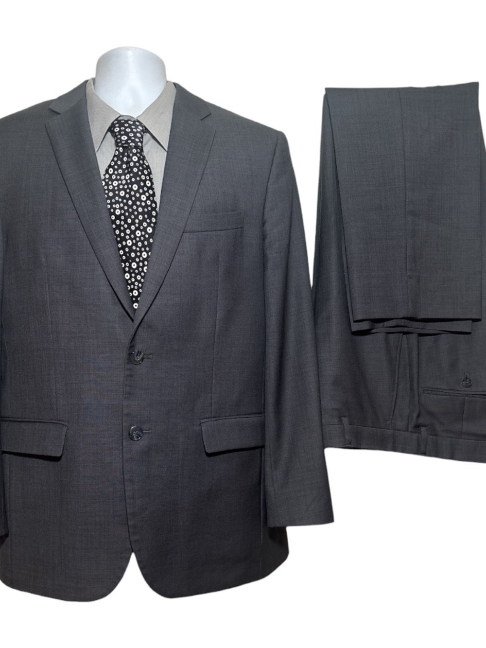 Jos. A. Bank Men's Charcoal Gray Two-Piece Suit